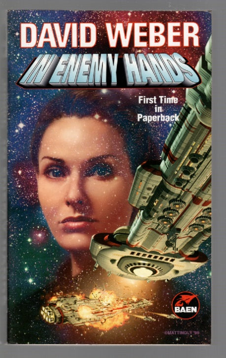 In Enemy Hands Military Fiction paperback science fiction Space Opera book