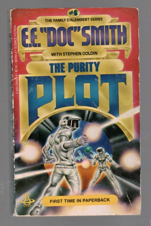 The Purity Plot Classic Science Fiction paperback science fiction Space Opera Vintage book