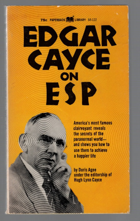 Edgar Cayce On E.S.P. Nonfiction occult paperback Prophecy reference spiritual Books