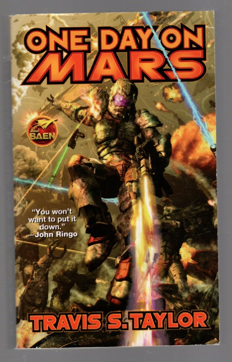 One Day On Mars paperback science fiction Space Opera book