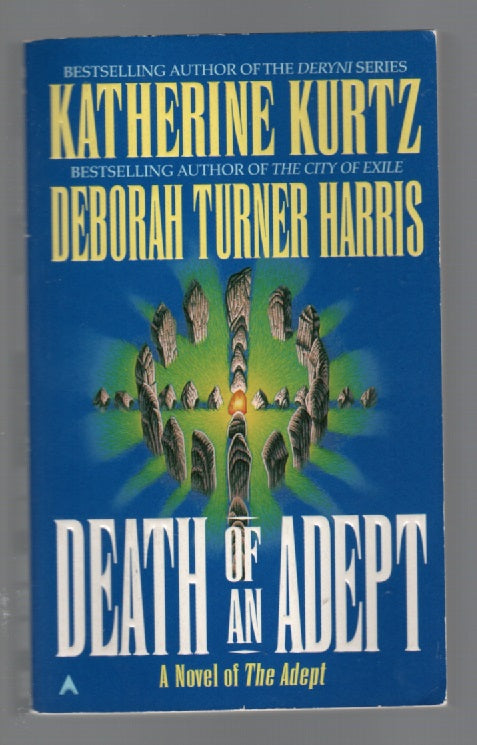Death Of An Adept fantasy paperback Books