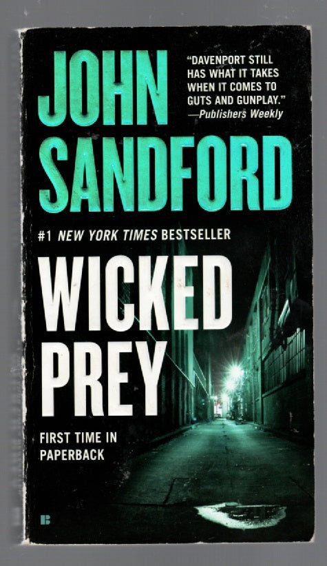 Wicked Prey Crime Fiction mystery paperback Books