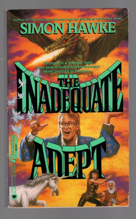 The Inadequate adept fantasy paperback book