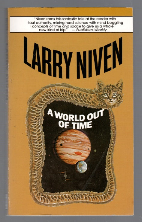 A World Out Of Time cat paperback science fiction book