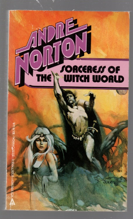 Sorceress of the Witch World fantasy paperback Vintage Books