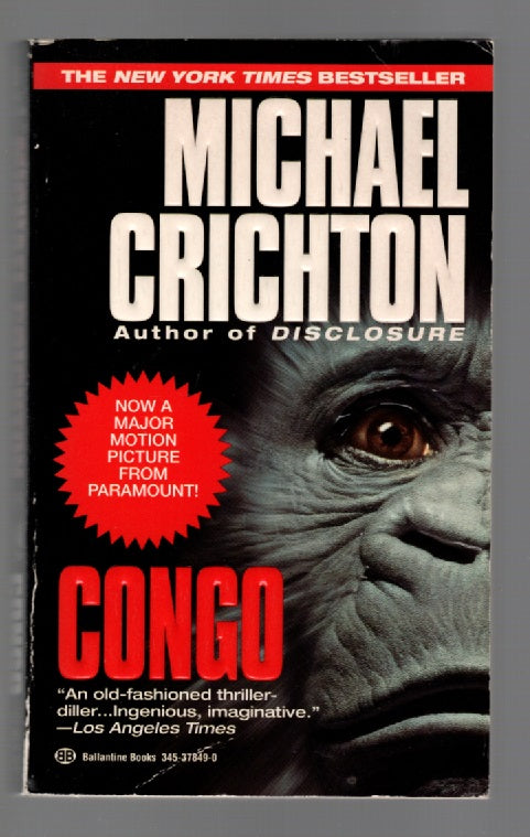 Congo Movie Tie-In paperback science fiction