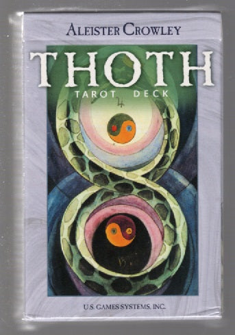 Aleister Crowley Toth Tarot Deck new age occult spiritual tarot tarot