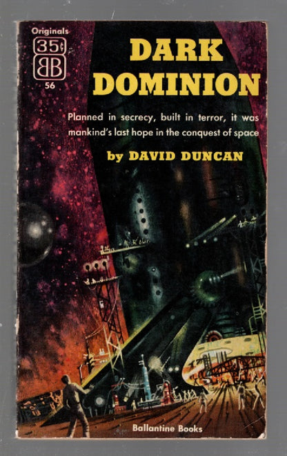 Dark Dominion paperback science fiction Vintage Books