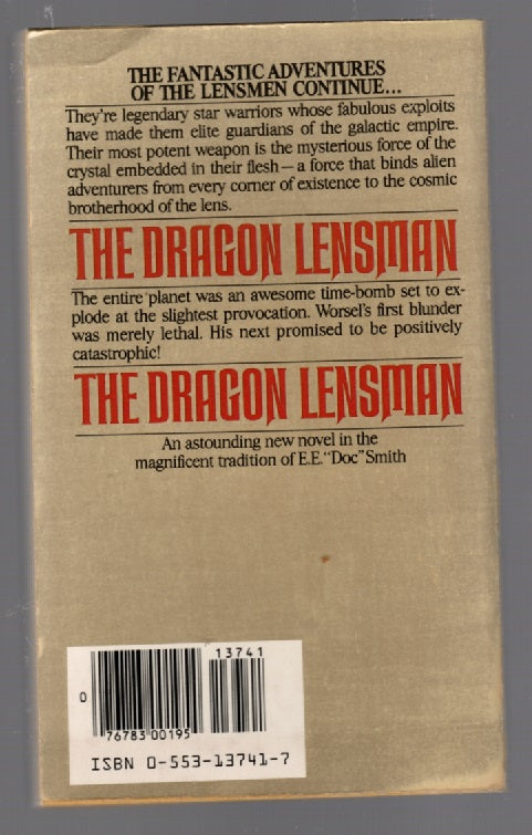 The Dragon Lensman paperback science fiction Books