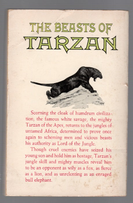The Beasts of Tarzan fantasy paperback science fiction Vintage Books