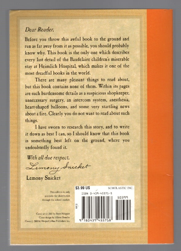 The Hostile Hospital Children paperback book