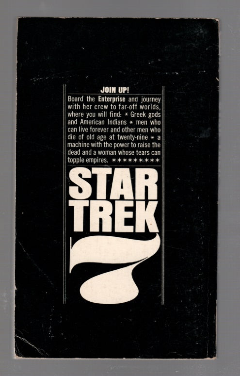 Star Trek 7 Classic Science Fiction paperback science fiction Star Trek book