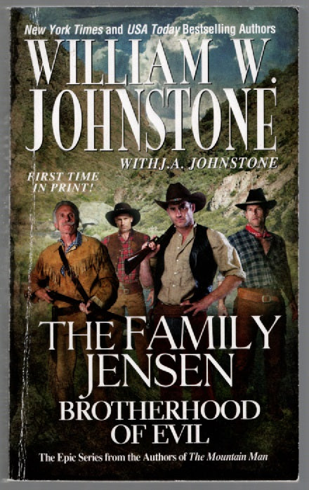 The Family Jensen: Brotherhood of Evil paperback Western Books