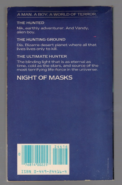 Night Of Masks Classic Science Fiction paperback science fiction Vintage book