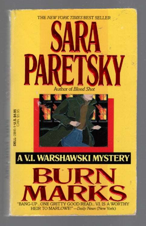 Burn Marks Crime Fiction mystery paperback Books