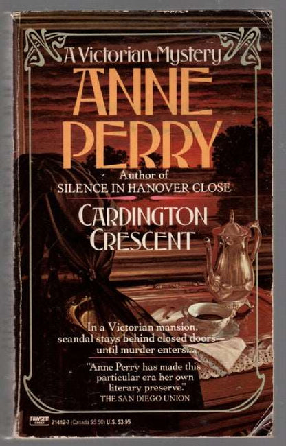 Cardington Crescent mystery paperback Books