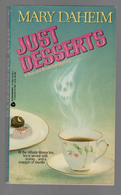Just Desserts Crime Fiction mystery paperback book