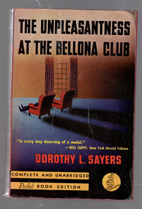 The Unpleasantness at the Bellona Club mystery paperback Vintage Books