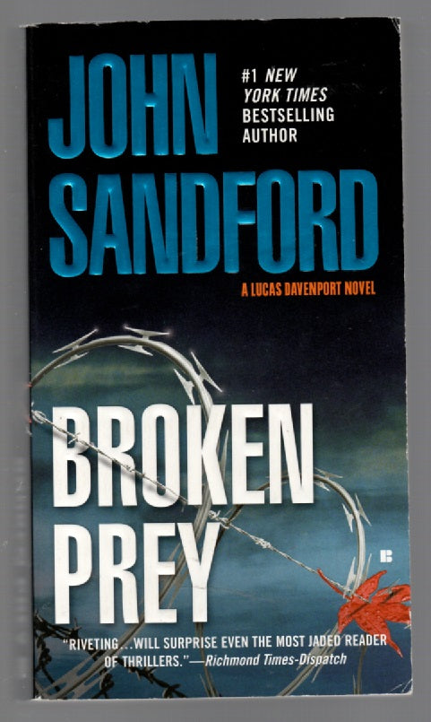Broken Prey Crime Fiction mystery paperback book