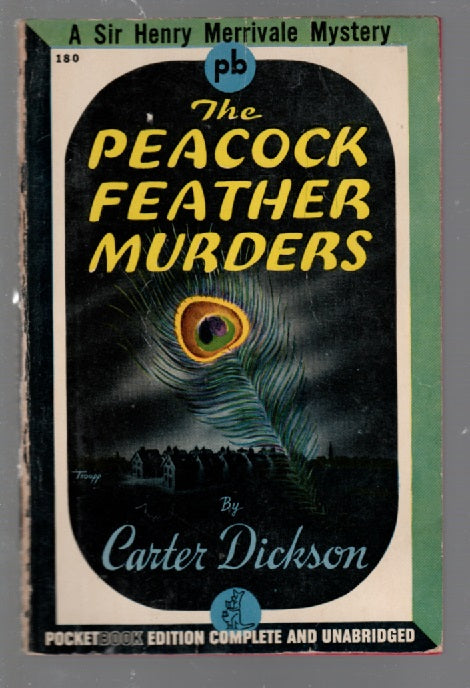 The Peacock Feather Murders mystery paperback Vintage Books
