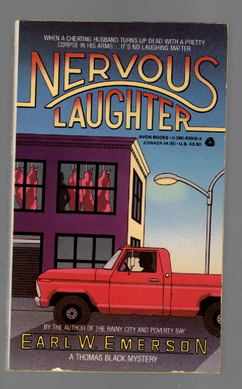 Nervous Laughter mystery paperback book