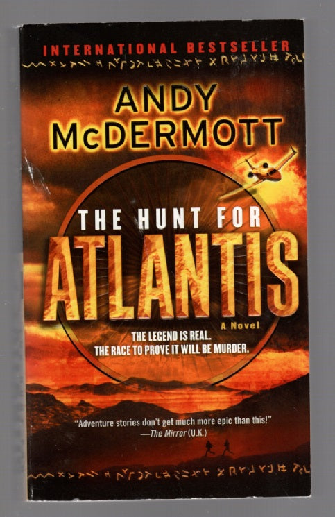 The Hunt For Atlantis paperback Suspense thrilller book