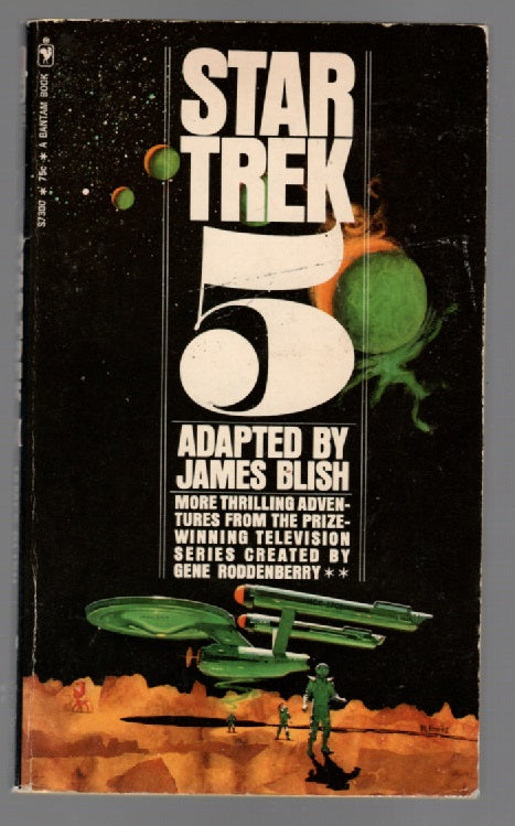 Star Trek 5 Classic Science Fiction paperback science fiction Star Trek book