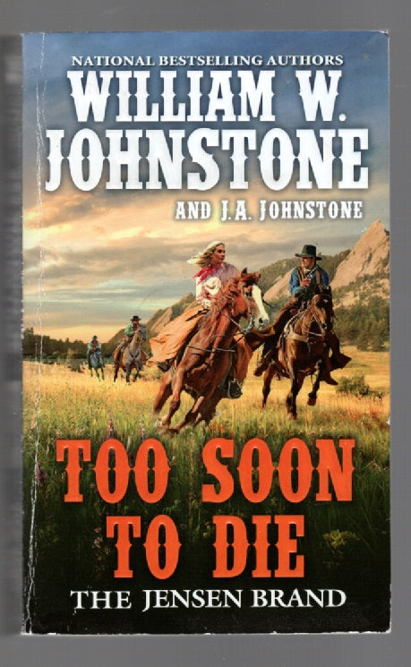 To Soon To Die paperback Western Books