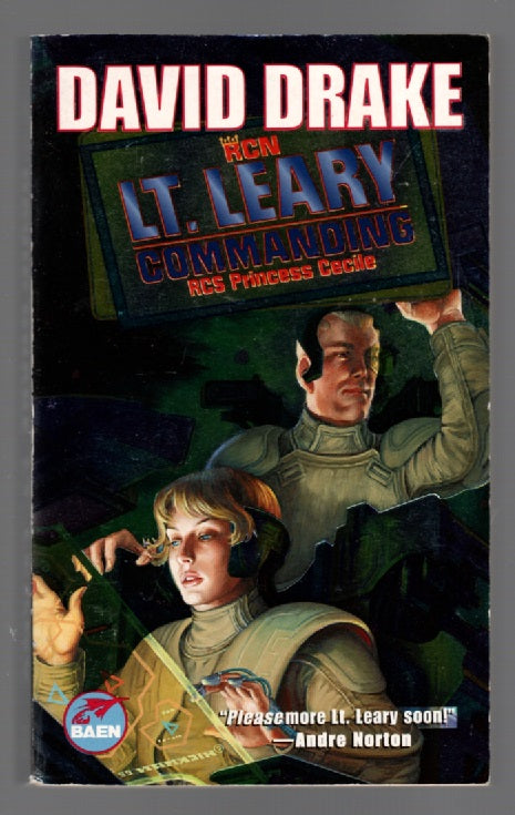 Lt. Leary Commanding paperback science fiction Space Opera Books