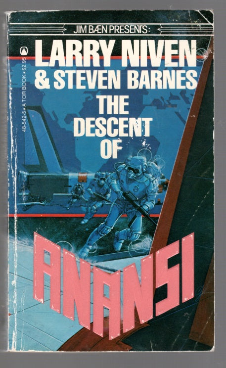 The Descent of Anansi paperback science fiction Books