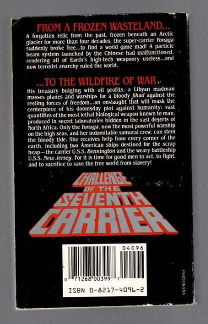 Challenge Of The Seventh Carrior Military Fiction paperback thrilller Books
