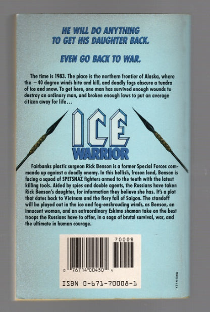 Ice Warrior paperback thrilller book