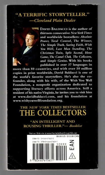 The Collectors Literature paperback thrilller Books