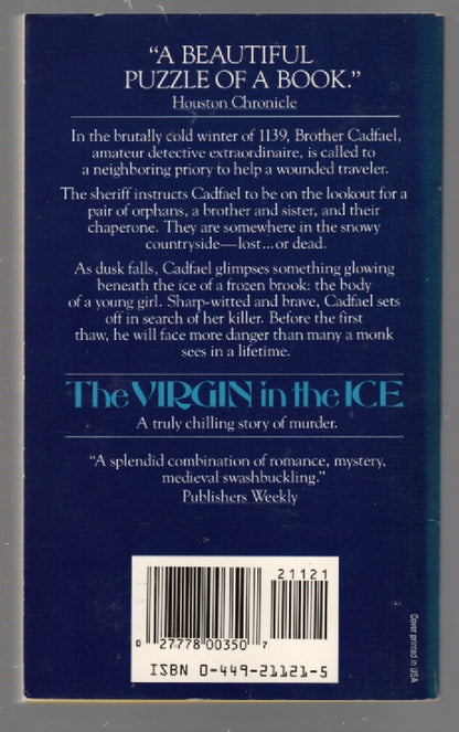 The Virgin In The Ice mystery paperback Books