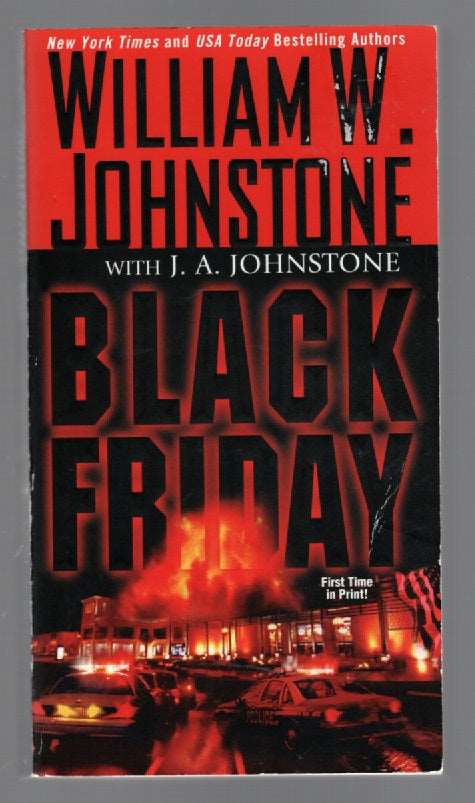 Black Friday paperback thrilller book