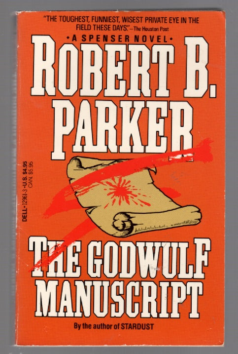 The Godwulf Manuscript Crime Fiction mystery paperback book