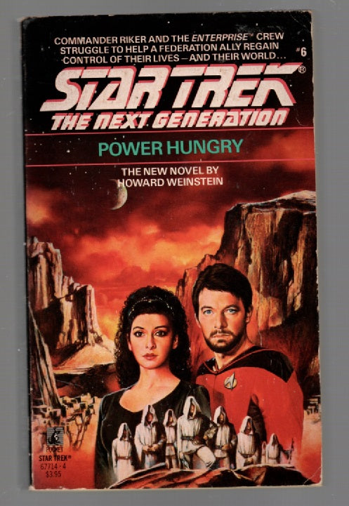 Star Trek TheNext Generation: Power Hungry science fiction Space Opera Star Trek book