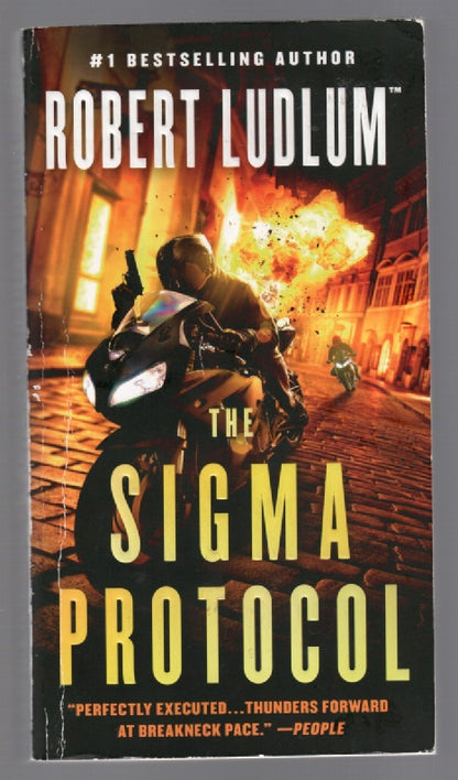 The Sigma Protocol paperback Suspense thrilller book