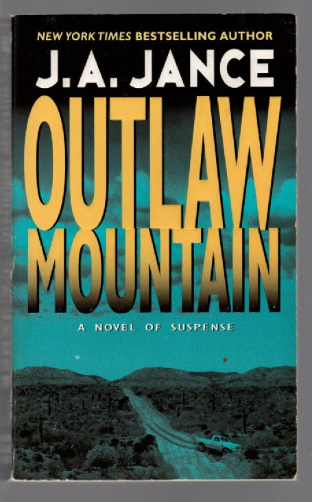 Outlaw Mountain paperback thrilller Books