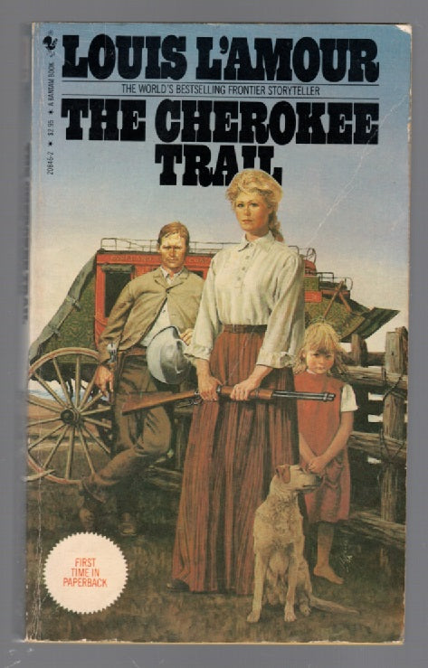 The Cherokee Trail paperback Western book