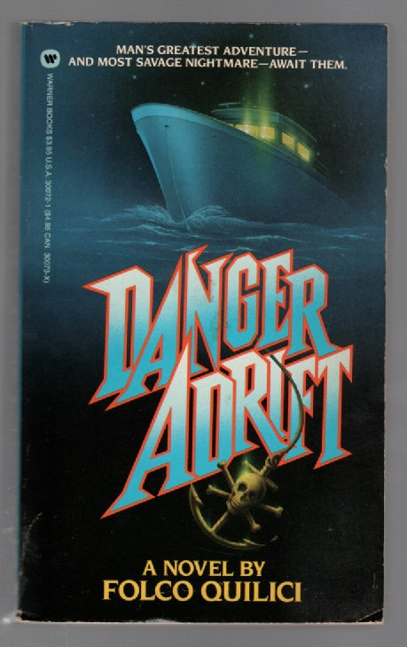 Danger Adrift paperback thrilller Vintage book
