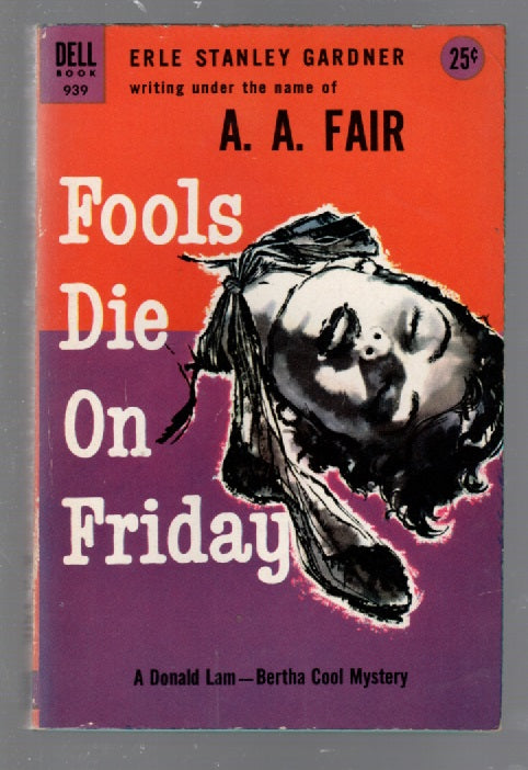Fools Die on Friday mystery paperback Vintage Books