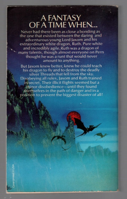 The White Dragon Classic Science Fiction dragons fantasy paperback science fiction book