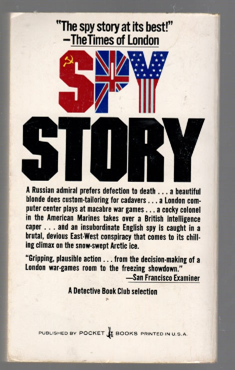 Spy Story paperback thrilller Books