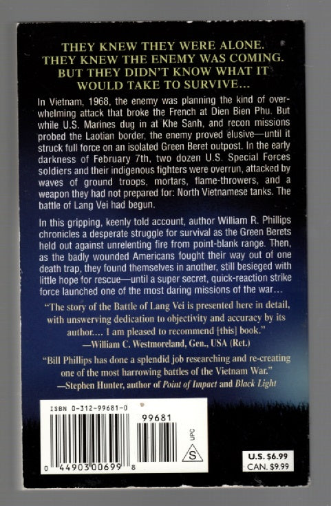 Night Of The Silver Stars: The Battle Of Lang Vei Military Military History Nonfiction paperback Vietnam War Books