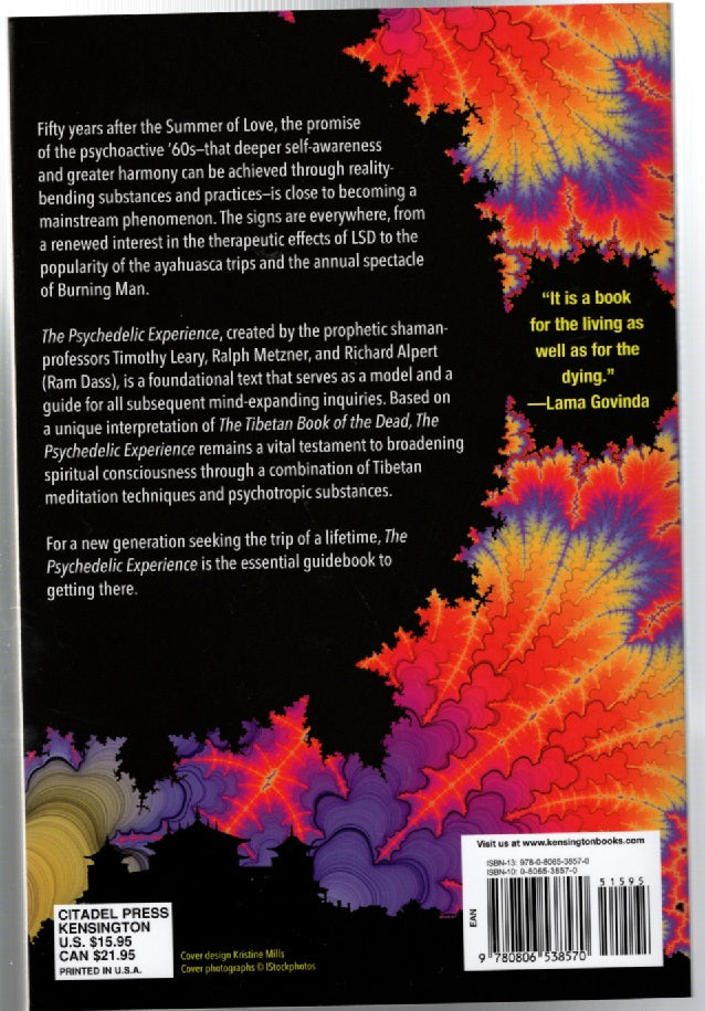 The Psychedelic Experience Extraterrestrial occult reference Books