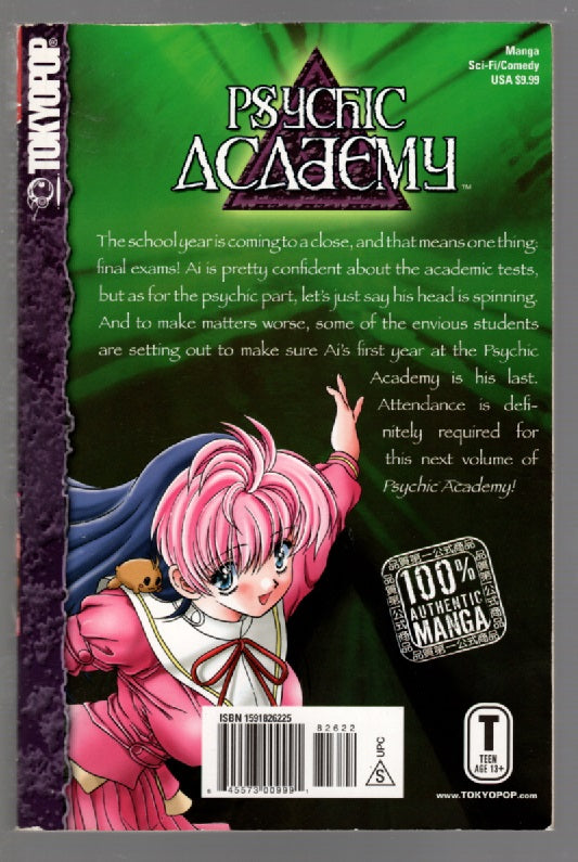 Psychic Academy Vol. 2 Comedy science fiction Books
