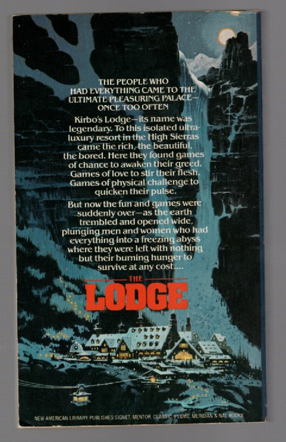 The Lodge horror paperback thrilller book