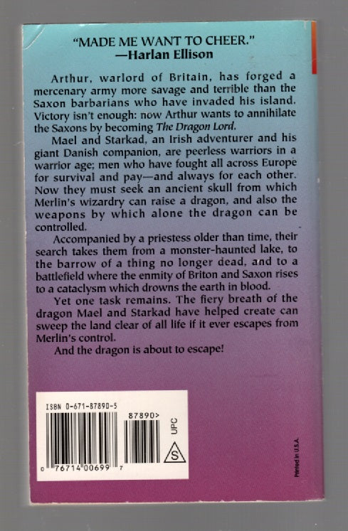 The dragon Lord fantasy paperback book