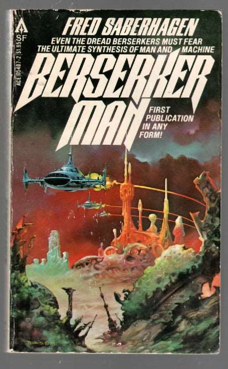 Berserker Man fantasy paperback science fiction Books